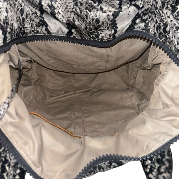 MZ Wallace Small Metro Quilted Nylon Snake Dual Handle Tote Bag - Picture 8 of 11